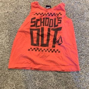 Volcom tank top youth medium